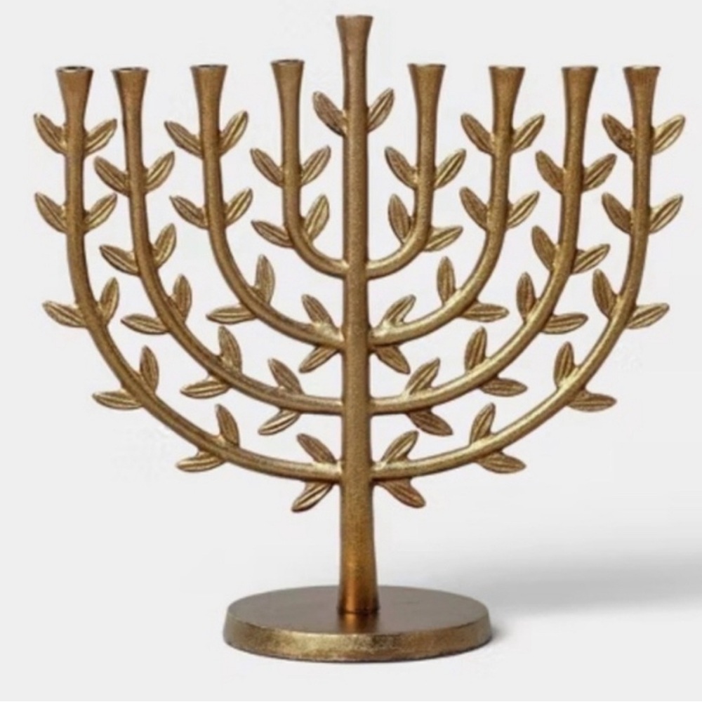 Tree Of Life Menorah Candle Holder - Threshold